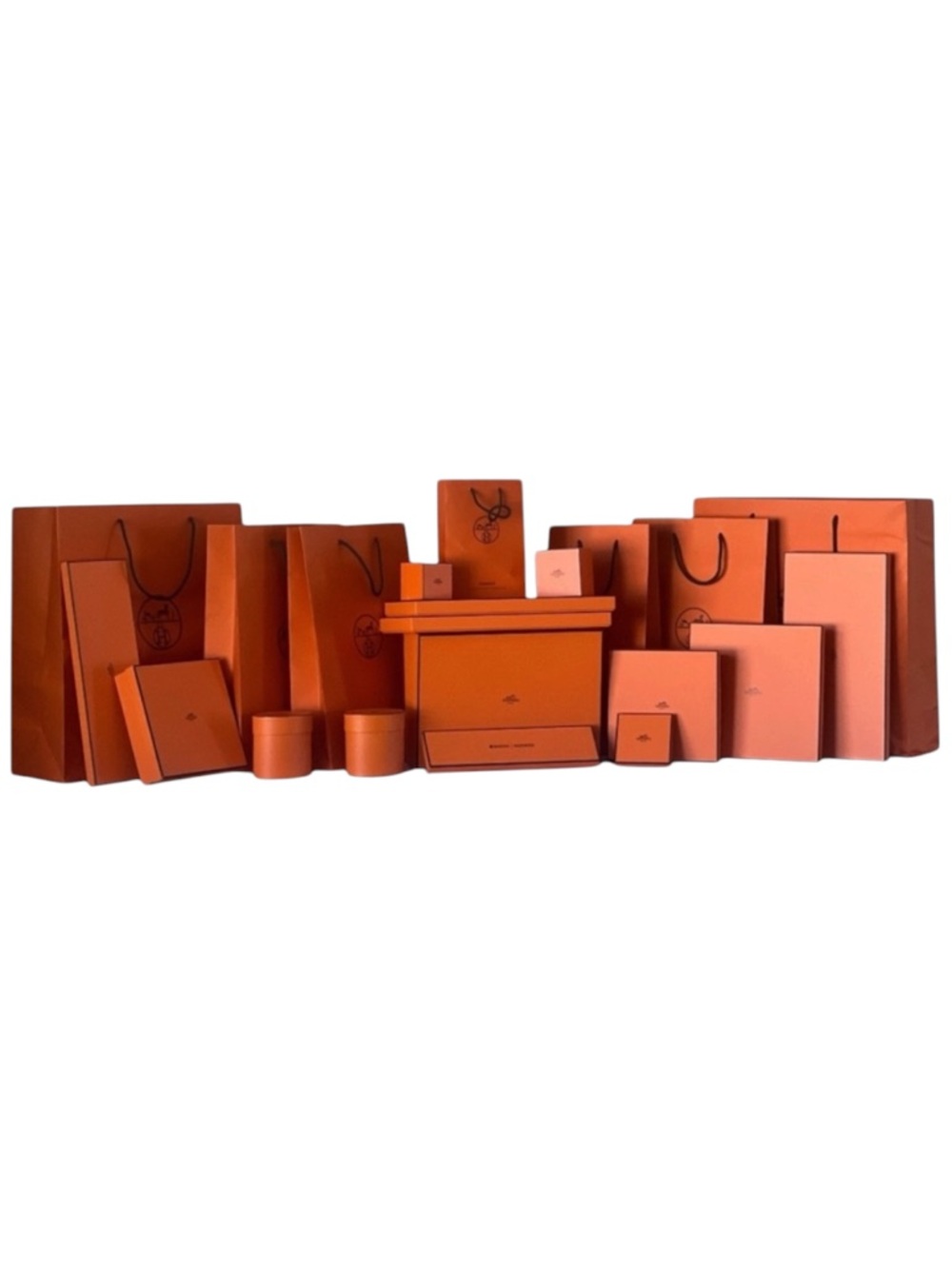 Hermès Empty Boxes & Gift Bags Ribbon Small Medium Large